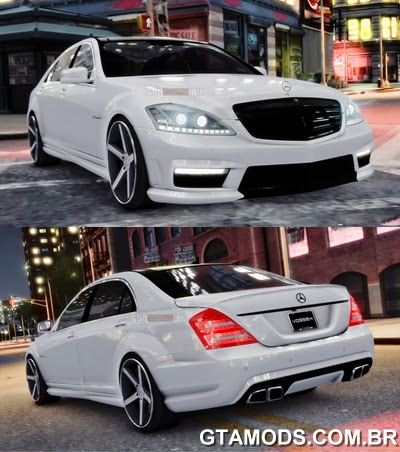 Mercedes-Benz S65 W221 Vossen v1.2